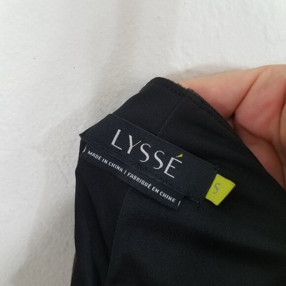 Lysse Faux Suede Brown Leggings Size S - Picture 5 of 6